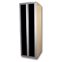 Chatsworth Products 30382 SlimFrame High-Flow Perforated Metal Double Doors