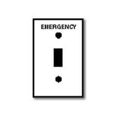 Leviton 84001-E40 1-Gang Toggle Device Switch Wallplate