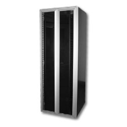 Chatsworth Products 30381 Solid Metal Double Doors For SlimFrame