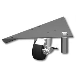 Chatsworth Products 13205 2,000 lb Caster Set for T-Series SteelFrame Cabinets