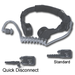 Pryme SPM-1507 Gladiator Heavy Duty Throat Microphones for M/A COM Radios