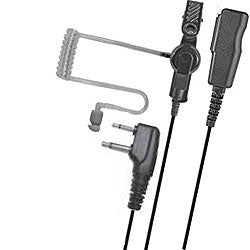 Pryme SPM-2000L Stealth Medium Duty Two-Wire Surveillance Kit for Midland and Vertex Radios