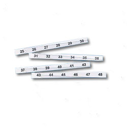 Panduit® C6PPLK25-48 Replacement Label/Label Cover Kits