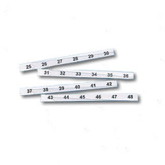 Panduit® C6PPLK25-48 Replacement Label/Label Cover Kits