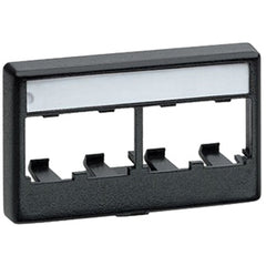 Panduit® CFFPL4 Mini-Com Snap-On Modular Furniture Faceplates