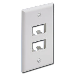 Panduit® CFP4 Mini-Com Classic Series Faceplate accepts 4 Mini-com Modules