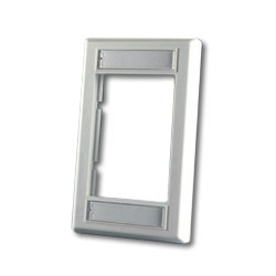 Legrand - Ortronics OR-40300158 Single Gang Series II Faceplate, low profile .50" deep