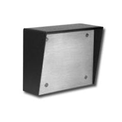 Viking VE-6X7-PNL Black Surface Box 6x7 with Blank Aluminum Panel