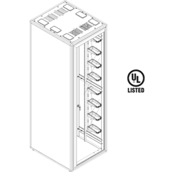 Chatsworth Products M-Series 19 Inch MegaFrame 84 Inch (H), 36 Inch (D ...