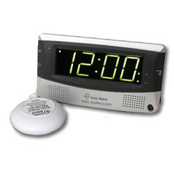 Sonic Alert SBD375SS Bed Shaker with Boom Dual Alarm Clock