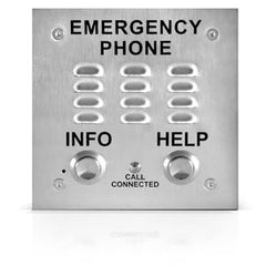 Viking E-1600-20A A.D.A. Compliant Emergency Speakerphone Built-in Auto Dialer and Digital Announcer