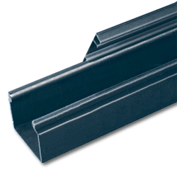 Panduit® HS4X4BL6 Panduct Type HS - Hinged Cover Solid Wall Raceway