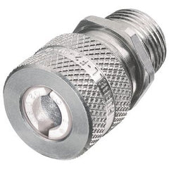 Hubbell SHC1023-2PK SHC Machined Aluminum Male Cord Connector