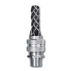 Hubbell 74011249 Straight Aluminum Connector Stainless Grip .750"- .875"