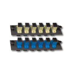 Allen Tel GBSC-6 Loaded SM-SC/MM-SC Mounting Panel
