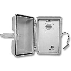 Allen Tel GB25900SNDXX Single Number Dialer Outdoor Speakerphone with Stainless Steel Hasp