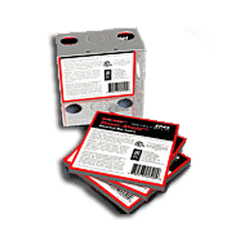 Specified Technologies EP44 Electrical Box Insert 3 3/4" x 1/8" Pad
