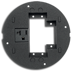 Hubbell S1SPEXT2 SystemOne Extron and AAP Sub-Plate