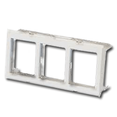 Legrand - Ortronics OR-42100009 Three Port TracJack™ Adapter Plate for Furniture Opening, Package of 20