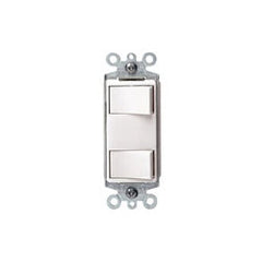 Leviton 1754-2W Individual Switches: 15Amp 120V/Device Total: 20Amp-120V