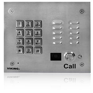 Viking K-1705-3 Vandal Resistant Video Entry Phone with Keypad