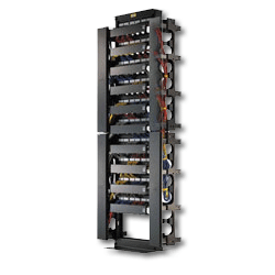 Hubbell CS1973H NEXTFRAME 7' Equipment Rack with 3.25" 'C' Channels