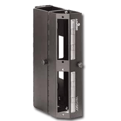 Leviton 49280-AP6 VertiGO Opt-X Adapter Plate Zero-U Patch Panel with 6” Cable Channel