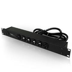 Legrand - Wiremold J60B0B20X Rack Mount Plug-In Outlet Center® with Six 20 Amp Front Outlets