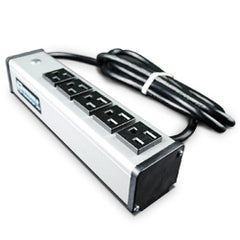 Legrand - Wiremold UL100BC Compact Plug-In Outlet Center® with Five Outlets