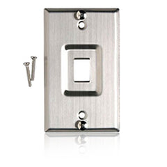 Allen Tel ATBK-VOIP Stainless Steel VoIP Wall Telephone Faceplate