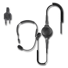 Pryme SPM-1400TL Tactical Boom Microphone Headset for Maxon and Vertex Radios