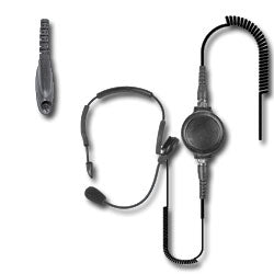 Pryme SPM-1433T Tactical Boom Microphone Headset for Motorola Radios