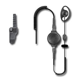 Pryme SPM-1211T Tactical Medium Duty Lapel Microphone for Kenwood Radios