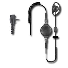Pryme SPM-1222ST Tactical Medium Duty Lapel Microphone for Vertex Radios