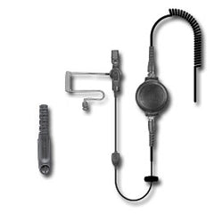 Pryme SPM-1343T Tactical Medium Duty Lapel Microphone for Motorola and Relm Radios