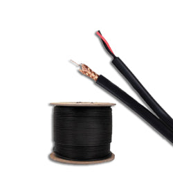 Genesis Cable 50131008 18 AWG Solid Bare Copper RG59 Cable (1000')
