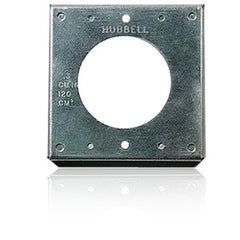 Hubbell HBL50SC 4" Square Raised Box Cover