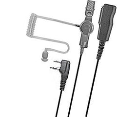 Pryme SPM-2000LM Medium Duty 2 Acoustic Tube Surveillance Kit for Midland Radios