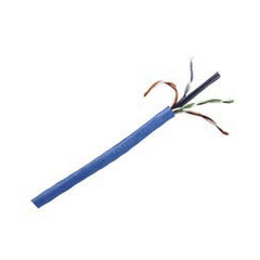 Panduit® PUR6504BU-UY Category 6 Riser (CMR) 4-Pair UTP Copper Cable (27,000')