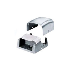 Hubbell FR80AL 2-Gang Pedestal Service Fitting