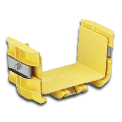 Panduit® FRBC6X4YL 6x4 FiberRunner QuikLock Coupler