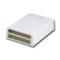 Panduit® CBXF12BL-AY Mini-Com Multi-Media/Fiber Surface Mount Boxes (RoHS Compliant)