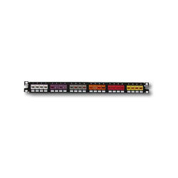 Panduit® CPP24FMWBLY 24 Port Flush Mount Modular Patch Panel