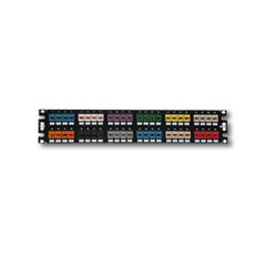 Panduit® CPP48FMWBLY 48 Port Flush Mount Modular Patch Panel