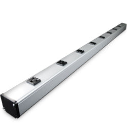 Legrand - Wiremold UL403BC Industrial 48 Inch Plug-In Outlet Center® with 8 Outlets