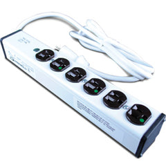 Legrand - Wiremold ULM6-6 Medical Dental Grade Plug-In Outlet Center® with 6 Outlets
