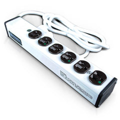 Legrand - Wiremold ULBH6-6 Special Use Plug-In Outlet Center® with Six Outlets