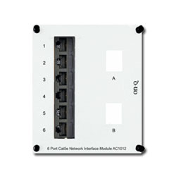Legrand - On-Q AC1012 6-Port Cat 5e Network Interface Module