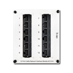 Legrand - On-Q AC1014 12-Port Cat 5e Network Interface Module