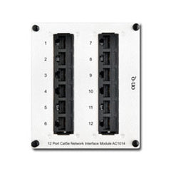 Legrand - On-Q AC1014 12-Port Cat 5e Network Interface Module